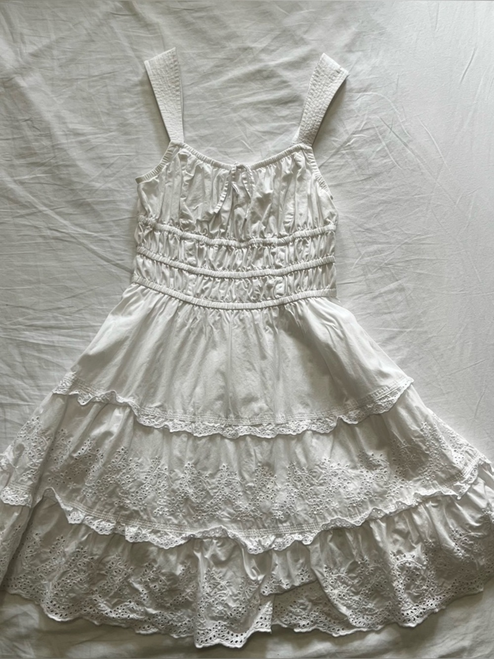 Aritzia Martine embroidered dress